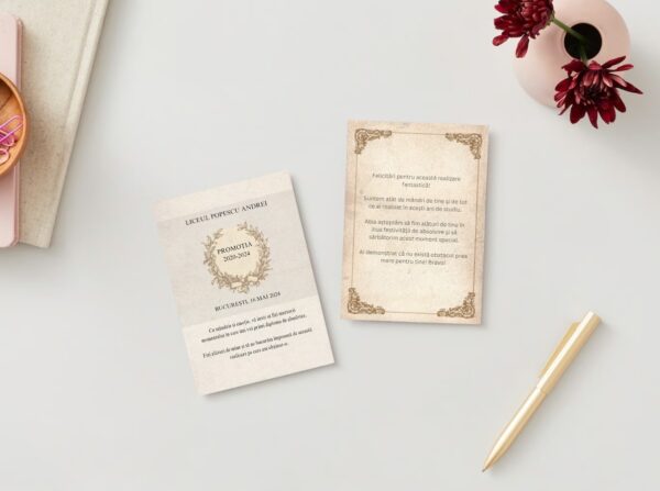 10 fundaluri vintage + Set de modele de invitații
