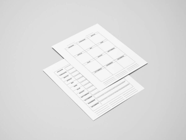 Agendă imprimabilă - Edit your life - the minimal - Image 6