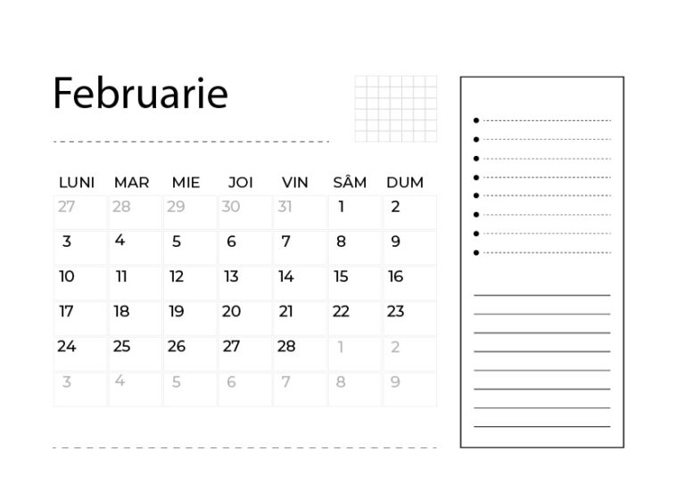 Calendar 2025 Zile libere în 2025, Calendar Lunar